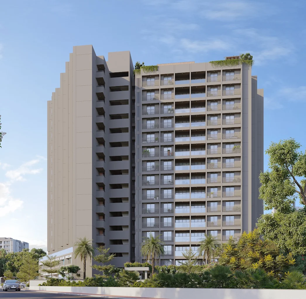Blue Ocean by Ocean Group, daytime exterior, Gandhinagar